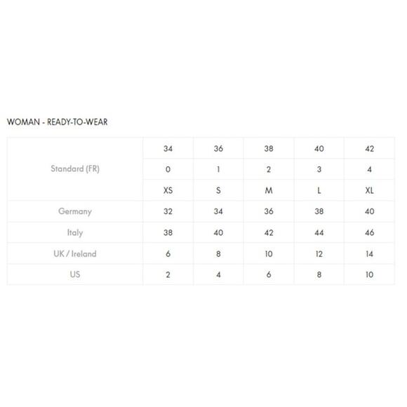 Sandro Paris Yoko Fluted Crepe Mini Dress Blue Women 3 Large - Picture 10 of 10